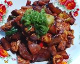 Foto langkah ke 7 dari resep Gongso Kikil dan Tahu.
