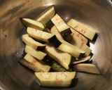 Foto del paso 6 de la receta Estofado de okras, mini calabacines y berenjenas