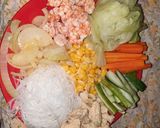 Foto langkah ke 1 dari resep Vietnamese Spring Roll.