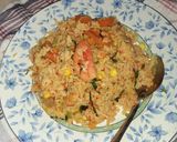 Foto langkah ke 6 dari resep *Nasi goreng sayur*.