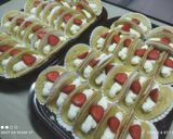 Foto langkah ke 4 dari resep Pancake Lipat Isi Buah.