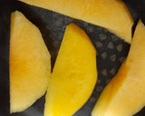 Foto del paso 2 de la receta: Ensalada templada de rúcula y melocotón
