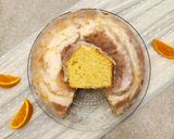 Foto del paso 10 de la receta: 🍊 Bizcochuelo de naranja 🍊Con glaseado de naranja 🍊 Esponjoso, fácil y rendidor