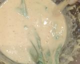 A picture of step 2 of Palak ke pakoray.