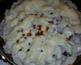 A picture of step 3 of Philly Cheesesteak Sloppy Joes.