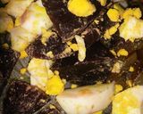 Foto del paso 4 de la receta: Hígado con cebolla y ensalada de remolacha y huevo