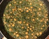 A picture of step 7 of Spinach with Chickpeas.