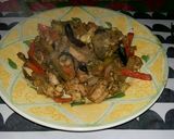 Foto del paso 4 de la receta: Pollo al wock con mix de verduras
