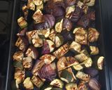 A picture of step 4 of Balsamic Glazed Vegetables.