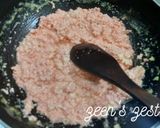 A picture of step 1 of Rose Split Milk Kalakand.