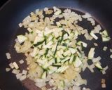 Foto del paso 2 de la receta Tortilla de verduras y jamón cocido
