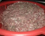 A picture of step 1 of Tawa Keema by Amna's kitchen.