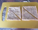 Foto langkah ke 2 dari resep Apel pie roti gandum mpasi 14m+.