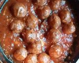 Foto del paso 9 de la receta: Albóndigas con tuco y polenta(o con lo que quieras acompañarlas)
