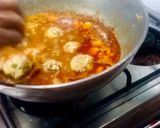 A picture of step 10 of Banana flower balls Kuzhambu / Gravy.