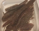 A picture of step 1 of Smoked Pickled Herring Dip.