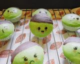 Foto langkah ke 8 dari resep Bolu Kukus Mingkem Hulk / Bolu karakter.