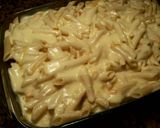 Foto del paso 8 de la receta Macarrones con bechamel de azafrán y queso Idiazabal