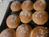 PAN DE HAMBURGUESA INTEGRAL "SIN MOLDE" 🍔