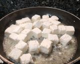 A picture of step 9 of Dhaba style palak paneer.