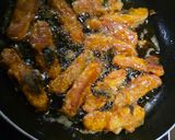 Gambar langkah 2 resipi Tempe goreng daun kari.