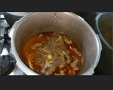 A picture of step 3 of Chinioti Kunna Gosht.