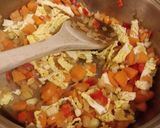 A picture of step 9 of Sausage and dumpling stew.