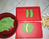 Foto langkah ke 3 dari resep Es pisang ijo.