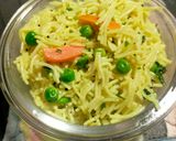 A picture of step 4 of Vermicelli Pulao.