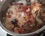 A picture of step 7 of Nei Choru-Kerala Special Ghee Rice.