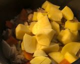 Foto del paso 3 de la receta: Fideuá melosa de pollo con pimientos