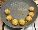 A picture of step 4 of Tofu balls.