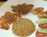 Hình bước làm 6 của món Paella (Cơm chiên Tây Ban Nha)