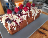 Foto del paso 14 de la receta: Plumcake de frutos del bosque y nueces con chocolate blanco