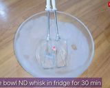 A picture of step 2 of Strawberry ice cream recipe | Ready only 3 ingredients.
