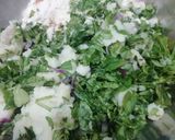 A picture of step 2 of Jowar and Methi Paratha.