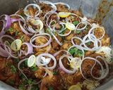 A picture of step 8 of Chicken biryani.