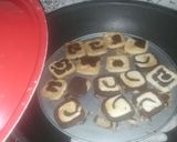 A picture of step 10 of Two tones biscuits baked in Karahi(wok).
