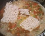 A picture of step 2 of Matar Maggie Masala.