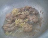 A picture of step 3 of Jhatpat Chicken masala karahi.