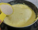 A picture of step 5 of Basundi.
