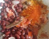 A picture of step 3 of Rajma Pulav.