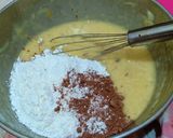Foto langkah ke 3 dari resep Banana Choco Cake No Mixer.