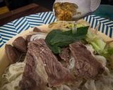 A picture of step 11 of Pho [Beef Noodle Soup].