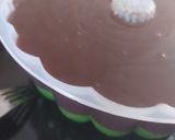 Foto langkah ke 6 dari resep Puding Pandan Lumut Tiramisu.