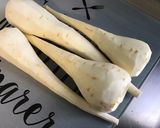 Une image de l'étape 2 de Soupe de carottes, panais et navets au lard.