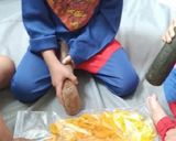 Foto langkah ke 5 dari resep Mini corndog simple enaak.