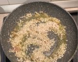 รูปขั้นตอนการทำที่ 3 ของ Risotto กับเห็ด