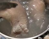 A picture of step 1 of Just a boiled chicken with Japanese Ponzu sauce.
