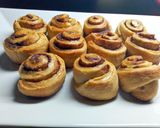A picture of step 9 of Cinnamon rolls.